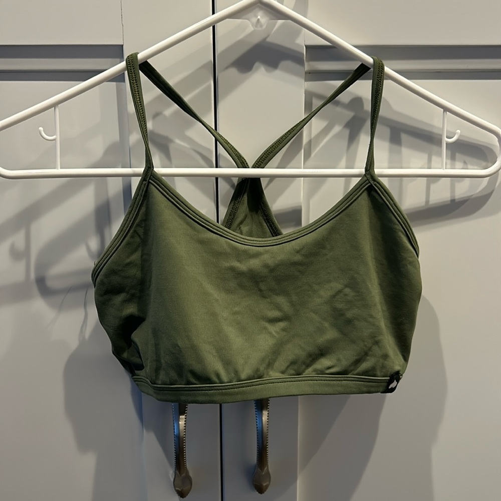 Booty by Brabants Forest Green Sports Bra